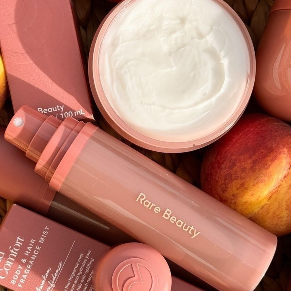 Rare Beauty Skincare Collection in Soft Pink